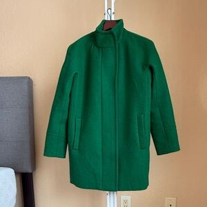 J. Crew Emerald Wool Blend Jacket Size 4